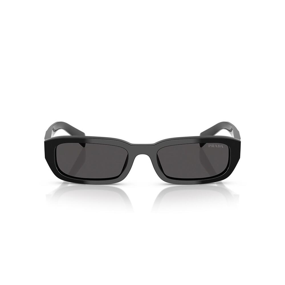 PRADA PR B06S 16K08Z Black Silver Dark Grey Sunglasses AUTHENTIC - Picture 3 of 7